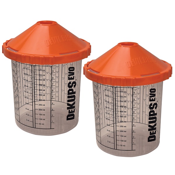 DeVILBISS DeKUPS EVO Reusable Sleeve & Lid Holder - 24 oz